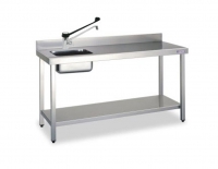 Mesa inox con grifo y fregadero